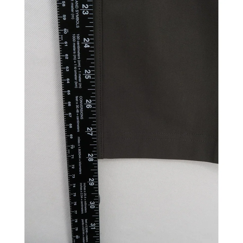Lululemon Commission Pant Slim Warpstreme 34 x 32 Dark Olive Brown Mens Trousers